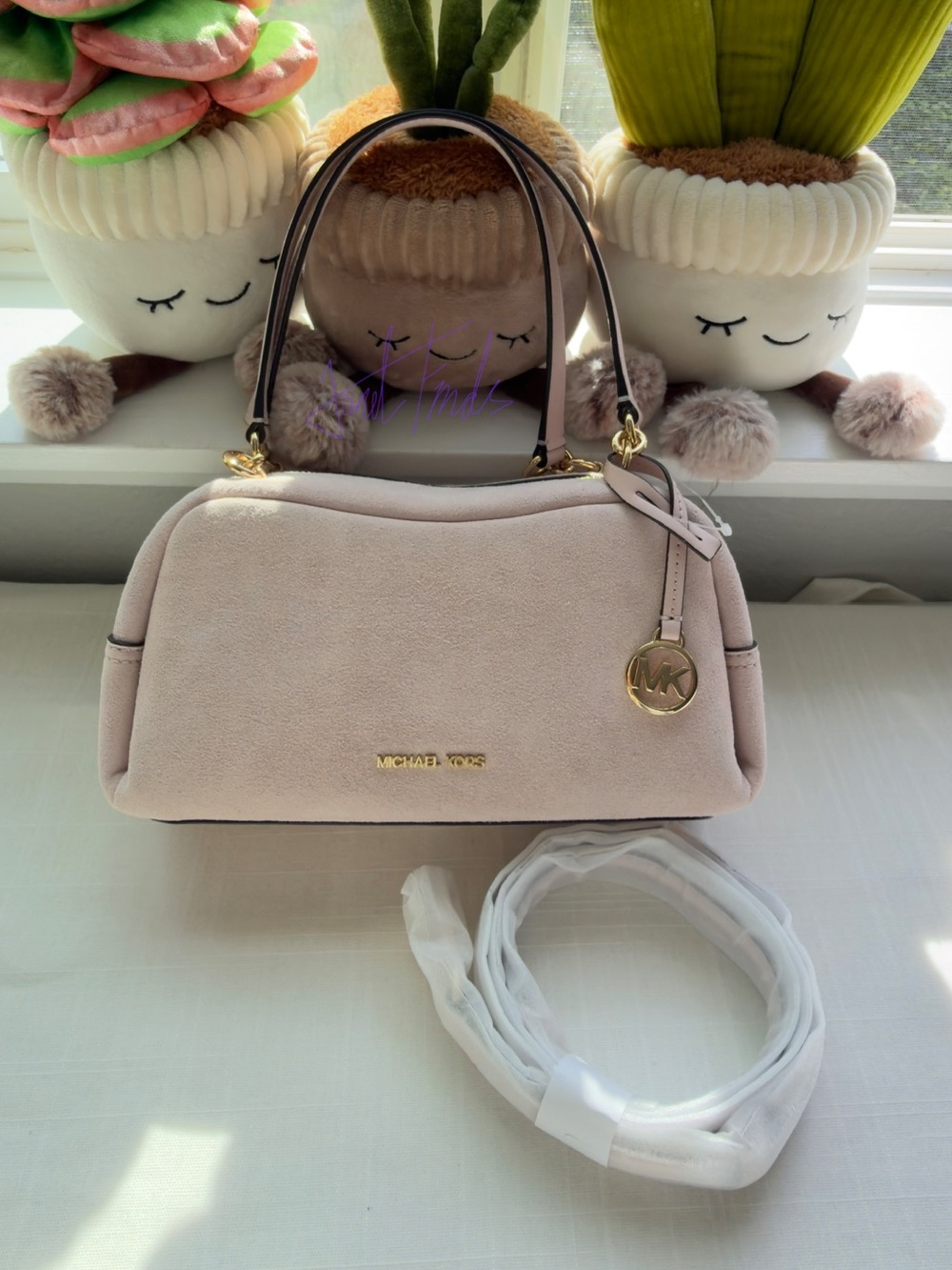 NWT 🌸 Michael Kors Cecily Small Shoulder Bag in Powder Blush